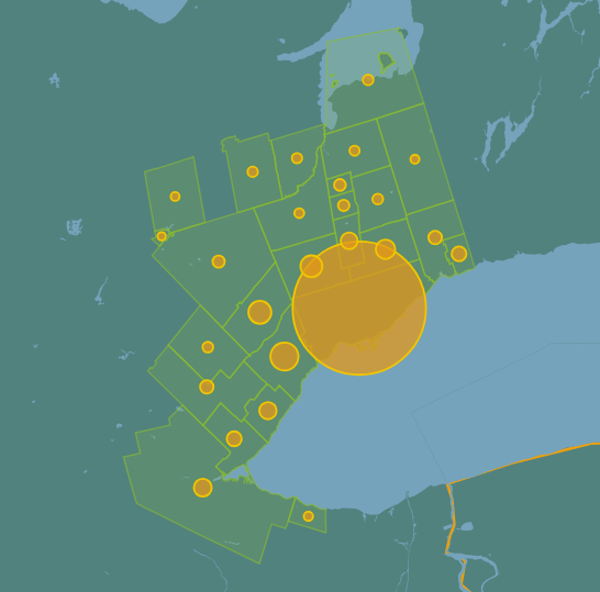 Visitor Activity Across Soccer Matches in Toronto and Vancouver